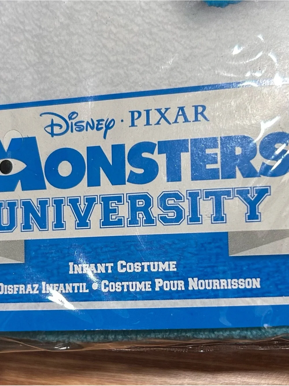 NEW Infant Baby Disney Pixar Monsters Inc University Sulley Costume SIZE 12-18M